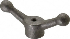 Jergens - 2 Offset Arms, 3/8-16" Hole, Tapped Speed Handle - 1-1/2" High, 1-1/8" Hub Diam - USA Tool & Supply