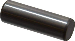 Jergens - 1/4" Diam x 3/4" Pin Length C-1215 Alloy Steel Pull Out Dowel Pin - C 47-58 & C 60-64 (Surface) Hardness, 1 Beveled & 1 Threaded End - USA Tool & Supply