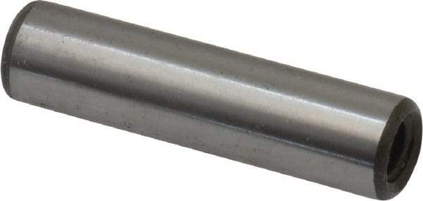 Jergens - 1/4" Diam x 1" Pin Length C-1215 Alloy Steel Pull Out Dowel Pin - C 47-58 & C 60-64 (Surface) Hardness, 1 Beveled & 1 Threaded End - USA Tool & Supply