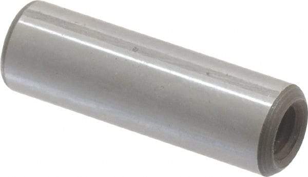 Jergens - 5/16" Diam x 1" Pin Length C-1215 Alloy Steel Pull Out Dowel Pin - C 47-58 & C 60-64 (Surface) Hardness, 1 Beveled & 1 Threaded End - USA Tool & Supply