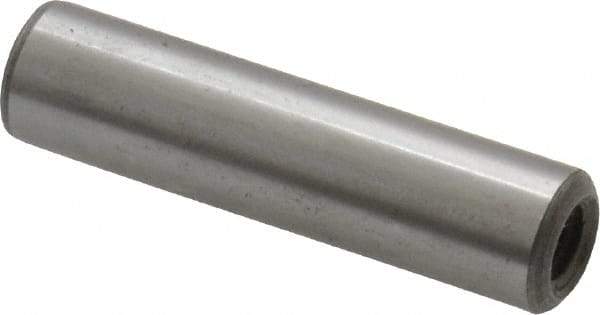 Jergens - 5/16" Diam x 1-1/4" Pin Length C-1215 Alloy Steel Pull Out Dowel Pin - C 47-58 & C 60-64 (Surface) Hardness, 1 Beveled & 1 Threaded End - USA Tool & Supply