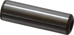 Jergens - 3/8" Diam x 1-1/4" Pin Length C-1215 Alloy Steel Pull Out Dowel Pin - C 47-58 & C 60-64 (Surface) Hardness, 1 Beveled & 1 Threaded End - USA Tool & Supply