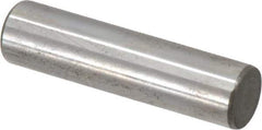 Jergens - 3/8" Diam x 1-1/2" Pin Length C-1215 Alloy Steel Pull Out Dowel Pin - C 47-58 & C 60-64 (Surface) Hardness, 1 Beveled & 1 Threaded End - USA Tool & Supply