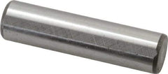 Jergens - 1/2" Diam x 2" Pin Length C-1215 Alloy Steel Pull Out Dowel Pin - C 47-58 & C 60-64 (Surface) Hardness, 1 Beveled & 1 Threaded End - USA Tool & Supply