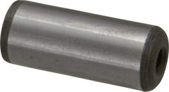 Jergens - 5/8" Diam x 1-1/2" Pin Length C-1215 Alloy Steel Pull Out Dowel Pin - C 47-58 & C 60-64 (Surface) Hardness, 1 Beveled & 1 Threaded End - USA Tool & Supply