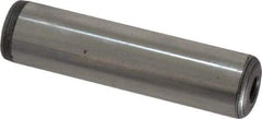 Jergens - 5/8" Diam x 2-1/2" Pin Length C-1215 Alloy Steel Pull Out Dowel Pin - C 47-58 & C 60-64 (Surface) Hardness, 1 Beveled & 1 Threaded End - USA Tool & Supply