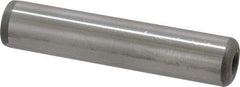 Jergens - 5/8" Diam x 3" Pin Length C-1215 Alloy Steel Pull Out Dowel Pin - C 47-58 & C 60-64 (Surface) Hardness, 1 Beveled & 1 Threaded End - USA Tool & Supply