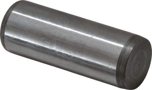 Jergens - 3/4" Diam x 2" Pin Length C-1215 Alloy Steel Pull Out Dowel Pin - C 47-58 & C 60-64 (Surface) Hardness, 1 Beveled & 1 Threaded End - USA Tool & Supply