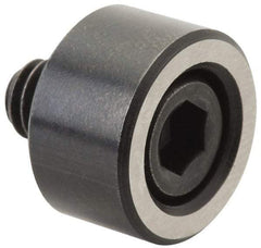 Gibraltar - 1/4-20 Thread, 5/8" OD, 3/8" High, Jig Foot - Black Oxide Finish, Low Carbon Steel - USA Tool & Supply