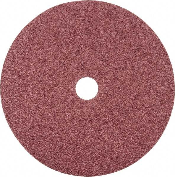3M - 7" Diam 7/8" Hole 36 Grit Fiber Disc - Very Coarse Grade, Ceramic, 8,600 Max RPM, Series 988C - USA Tool & Supply