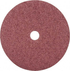 3M - 7" Diam 7/8" Hole 36 Grit Fiber Disc - Very Coarse Grade, Ceramic, 8,600 Max RPM, Series 988C - USA Tool & Supply