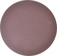 3M - 10" Diam, 80 Grit Aluminum Oxide Adhesive PSA Disc - Medium Grade, X Weighted Cloth Backing, For Bench Top Motors, Random Orbital Sanders - USA Tool & Supply