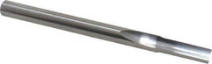 Onsrud - 1/4" Diam, 1/4" Shank Diam, 3/4" Length of Cut, 1 Flute Single Edge Straight Router Bit - 3-1/4" Overall Length, Left Hand Cut, Solid Carbide - USA Tool & Supply