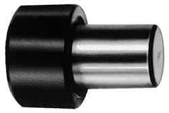 Gibraltar - 1.969" OAL, 3/4" Head Height, 1-1/2" OD, 52100 Steel, Unground, Press Fit Rest Button - Black Oxide Coating, 1.001" Pin Diam - USA Tool & Supply