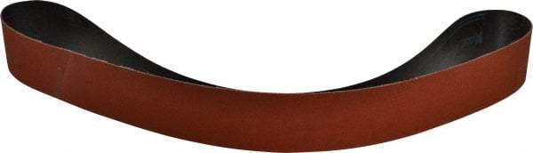 3M - 2" Wide x 48" OAL, 80 Grit, Ceramic Abrasive Belt - Ceramic, Medium, Coated, YF Weighted Cloth Backing, Wet/Dry, Series 777F - USA Tool & Supply