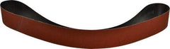 3M - 2" Wide x 48" OAL, 80 Grit, Ceramic Abrasive Belt - Ceramic, Medium, Coated, YF Weighted Cloth Backing, Wet/Dry, Series 777F - USA Tool & Supply