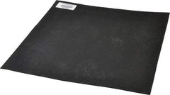 Made in USA - 12" Long, 12" Wide, 1/16" Thick, Neoprene Rubber Foam Sheet - 35 to 45 Durometer, Black, -20 to 180°F, 1,000 psi Tensile Strength, Adhesive Backing, Stock Length - USA Tool & Supply