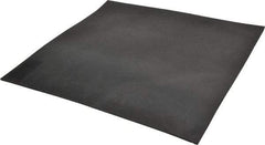 Made in USA - 12" Long, 12" Wide, 1/8" Thick, Neoprene Rubber Foam Sheet - 35 to 45 Durometer, Black, -20 to 180°F, 1,000 psi Tensile Strength, Adhesive Backing, Stock Length - USA Tool & Supply