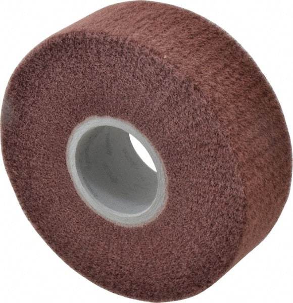 3M - 6" Diam Aluminum Oxide Finishing Flap Wheel - 2" Hole, 2" Wide, Density 5, Nonwoven, Very Fine Grade, 3,400 Max RPM - USA Tool & Supply