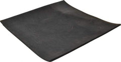 Made in USA - 12" Long, 12" Wide, 1/4" Thick, Neoprene Rubber Foam Sheet - 35 to 45 Durometer, Black, -20 to 180°F, 1,000 psi Tensile Strength, Adhesive Backing, Stock Length - USA Tool & Supply