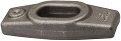 Jergens - 7/8" Stud, 2-3/4" Travel, 10" OAL x 2-1/2" Overall Width x 1-3/8" Overall Height, Heel Clamp - Grade C-1030/C-1035 Forged Steel, 2-3/4" Long x 15/16" Wide Slot, 3-5/8" Length x 1-3/4" Width x 15/16" Tapered Height, Tapped - USA Tool & Supply