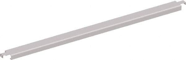 Interlake Mecalux - 3" Wide, 1-5/8" High, Open Shelving Double Flanged Crossbar - 48" Long, Use with Interlake Pallet Rack - USA Tool & Supply