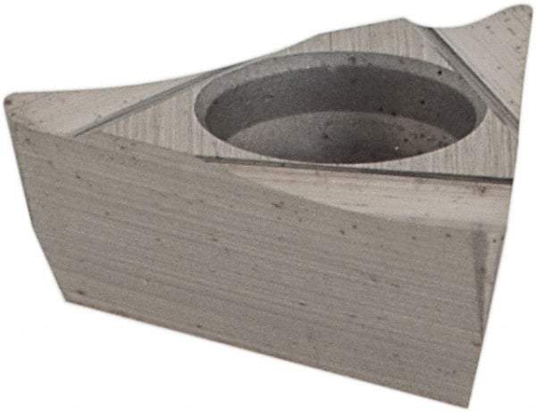 Big Kaiser - TP071225 Carbide Boring Insert - Uncoated, 60° Triangle, 11° Relief Angle, 0.165" Inscr Circle, 0.098" Thick, 0.012" Corner Radius - USA Tool & Supply