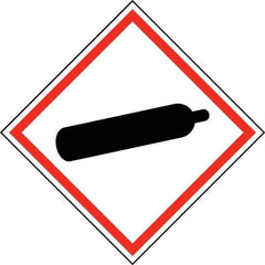 NMC - Blank GHS Shipping Labels - 2" High x 2" Wide - USA Tool & Supply