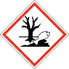 NMC - Blank GHS Shipping Labels - 4" High x 4" Wide - USA Tool & Supply