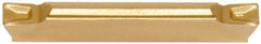 Seco - LCMF, 0.079" Cutting Width, MP, CP500 Grade, Multi-Directional Turning Insert - TiAlN, TiN Coated - USA Tool & Supply