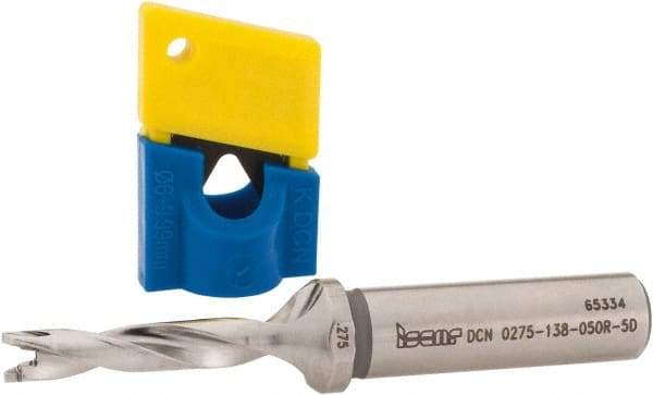 Iscar - 0.275" to 0.291" Diam, 5xD, 1.37" Max Depth, 1/2" Shank Diam, 3.73" OAL, Replaceable-Tip Drill - FCP, ICK, ICK-2M, ICM, ICP, iCP-2M Insert, 82459819 Toolholder, Series SumoCham - USA Tool & Supply