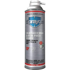 Sprayon - Tricholoroethylene Brake Parts Cleaner - 20 oz Aerosol Can - USA Tool & Supply