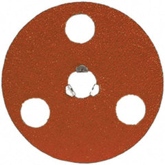 Norton - 4-1/2" Diam 7/8" Hole 80 Grit Fiber Disc - Medium Grade, Ceramic Alumina - USA Tool & Supply