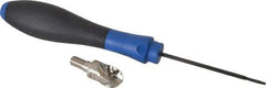 Seco - 1/2" Cut Diam, 0.43" Max Depth of Cut, 0.78" OAL, Indexable Ball Nose End Mill - M06 Modular Connection, R218.20 Toolholder, 218.20-0.250.R Insert - USA Tool & Supply