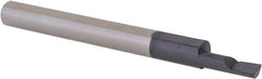 Scientific Cutting Tools - 0.12" Min Bore Diam, 0.35" Max Bore Depth, 3/16 Shank Diam, Corner Radius Boring Bar - USA Tool & Supply