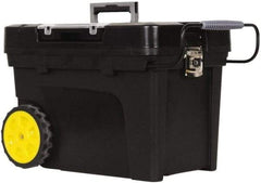 Stanley - Mobile Tool Chest - 14-15/32" Wide x 14-15/32" Deep x 16-3/4" High, Polypropylene Resin, Black - USA Tool & Supply