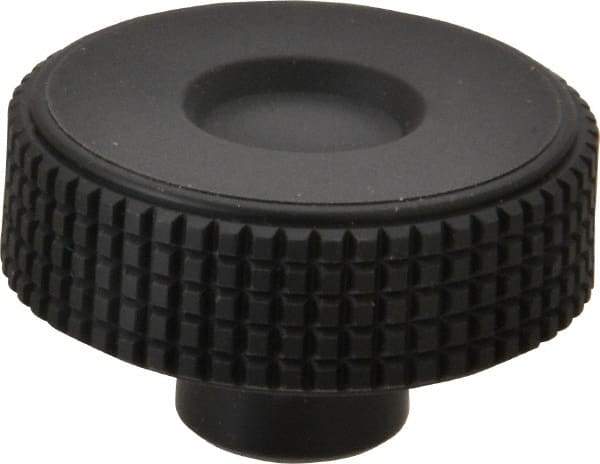 Elesa - 1.97" Head, Knurled Knob - Female Insert, Plastic - USA Tool & Supply