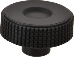 Elesa - 1.97" Head, Knurled Knob - Female Insert, Plastic - USA Tool & Supply