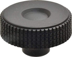 Elesa - 1.97" Head, Knurled Knob - Female Insert, Plastic - USA Tool & Supply