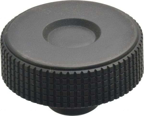 Elesa - 2.36" Head, Knurled Knob - Female Insert, Plastic - USA Tool & Supply