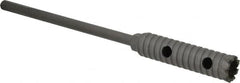 Relton - 1-1/8", 4-1/2" Flute, Fast Spiral, Carbide Tipped, Rebar Cutter Drill Bit - USA Tool & Supply