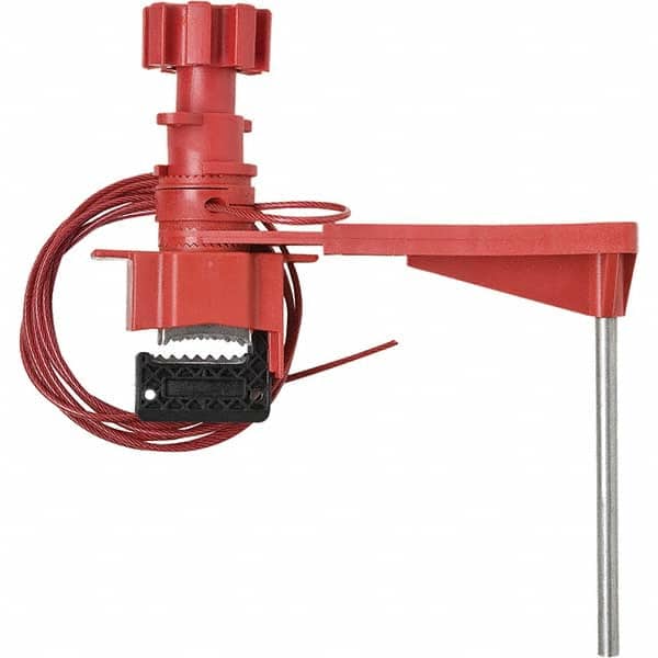 Brady - Pneumatic & Valve Lockouts Type: Universal Valve Lockout Maximum Valve Handle Size (Inch): 1.600 - USA Tool & Supply
