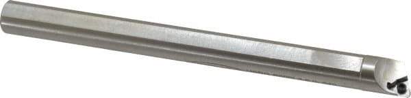 Hertel - 0.54" Min Bore Diam, 6" OAL, 1/2" Shank Diam, HBBQ Indexable Boring Bar - 2" Max Bore Depth, WPGT Insert, Screw Holding Method - USA Tool & Supply