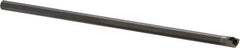 Hertel - 0.285" Min Bore Diam, 6" OAL, 1/4" Shank Diam, HBBG Indexable Boring Bar - 2-1/2" Max Bore Depth, WPGT Insert, Screw Holding Method - USA Tool & Supply