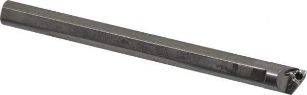 Hertel - 0.54" Min Bore Diam, 6" OAL, 1/2" Shank Diam, HBBQ Indexable Boring Bar - 2" Max Bore Depth, WPGT Insert, Screw Holding Method - USA Tool & Supply