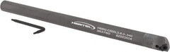 Hertel - 0.54" Min Bore Diam, 8" OAL, 1/2" Shank Diam, HBBQ Indexable Boring Bar - 5" Max Bore Depth, WPGT Insert, Screw Holding Method - USA Tool & Supply