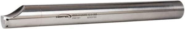 Hertel - 1.355" Min Bore Diam, 12" OAL, 1-1/4" Shank Diam, HBBS Indexable Boring Bar - 10" Max Bore Depth, TD.., TP.. Insert, Screw Holding Method - USA Tool & Supply