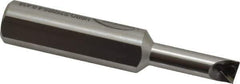 Hertel - 0.438" Min Bore Diam, 4" OAL, 3/4" Shank Diam, HBBQ Indexable Boring Bar - 1-1/2" Max Bore Depth, TPC.. Insert, Screw Holding Method - USA Tool & Supply