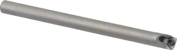 Hertel - 0.438" Min Bore Diam, 5" OAL, 3/8" Shank Diam, HBBQ Indexable Boring Bar - 1-1/2" Max Bore Depth, TPC.. Insert, Screw Holding Method - USA Tool & Supply