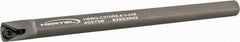 Hertel - 0.438" Min Bore Diam, 6" OAL, 3/8" Shank Diam, HBBQ Indexable Boring Bar - 3-3/4" Max Bore Depth, TPC.. Insert, Screw Holding Method - USA Tool & Supply